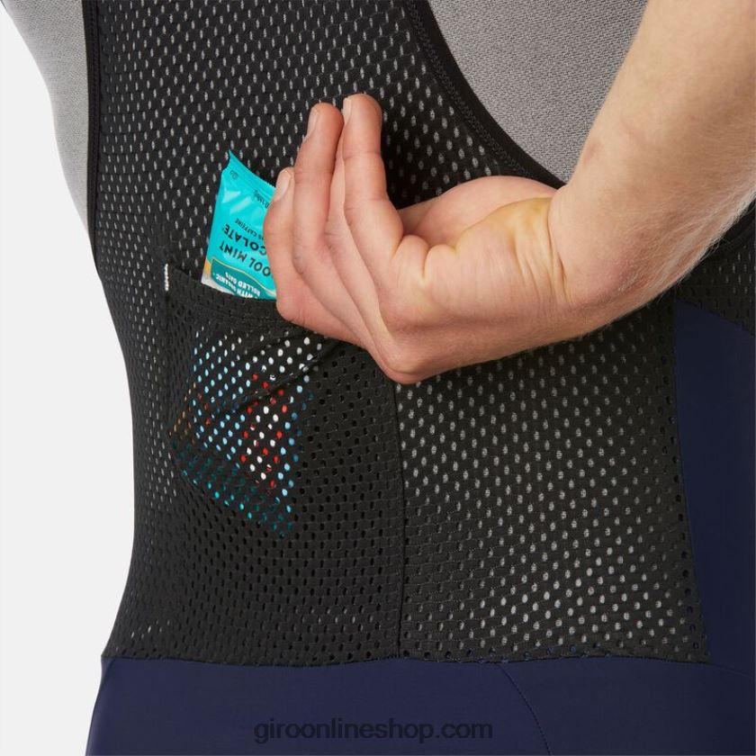 hombres Culotte con tirantes Chrono Expert azul medianoche 8NJZ861082 Giro