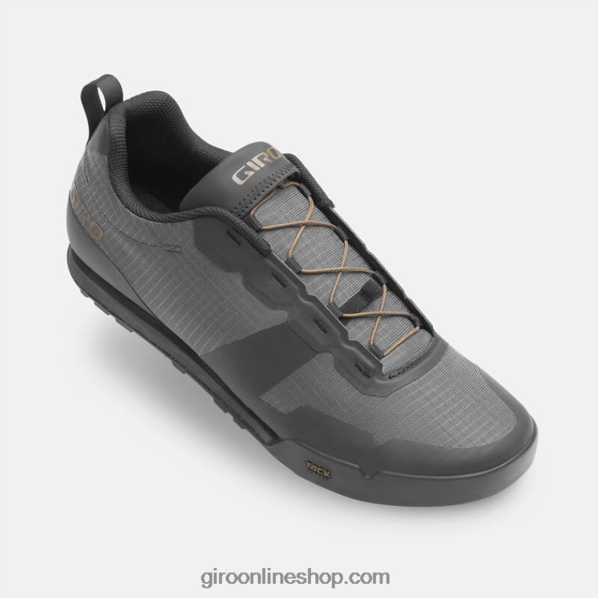 hombres Zapato con cordones de seguimiento sombra oscura/verde sendero 8NJZ86251 Giro