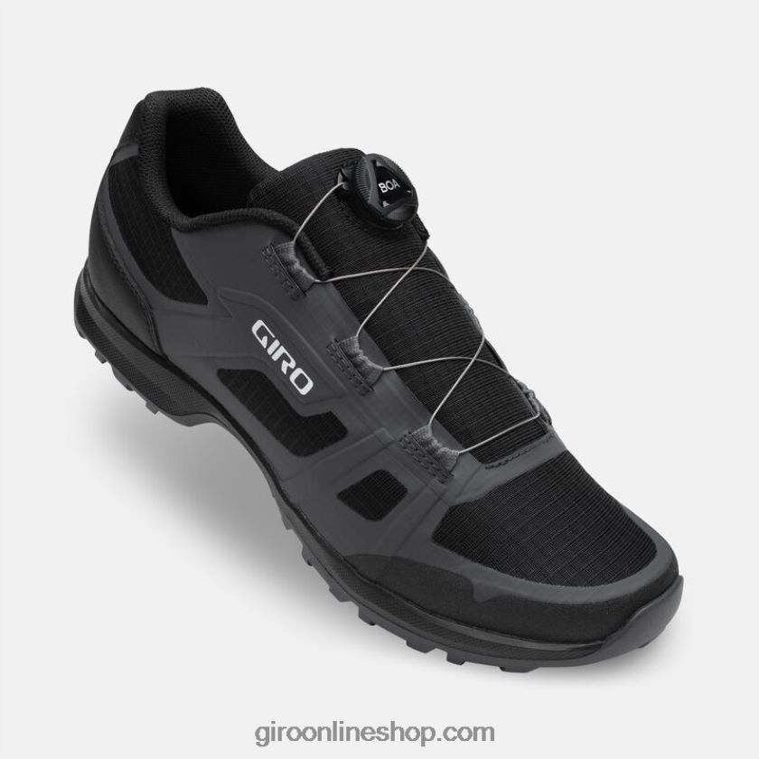 hombres calibre boa zapato sombra oscura/negro 8NJZ8687 Giro