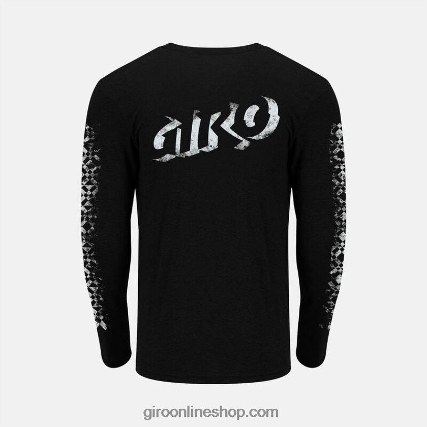 hombres camiseta - manga larga sintra negro 8NJZ86246 Giro