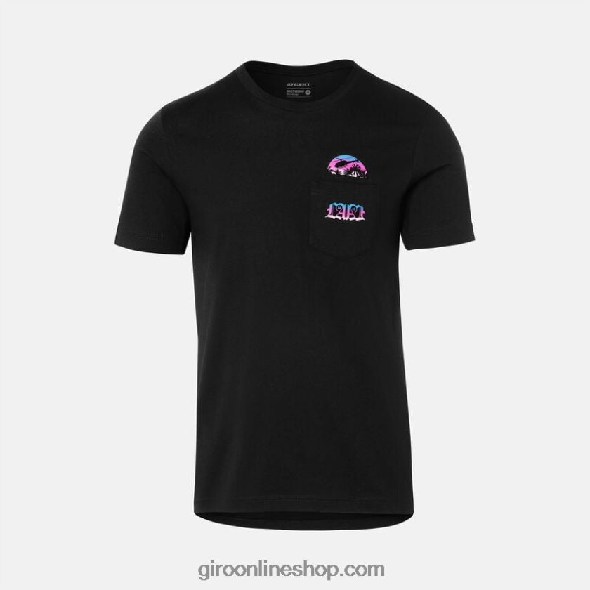hombres camiseta técnica - manga corta andres jackson 8NJZ86257 Giro