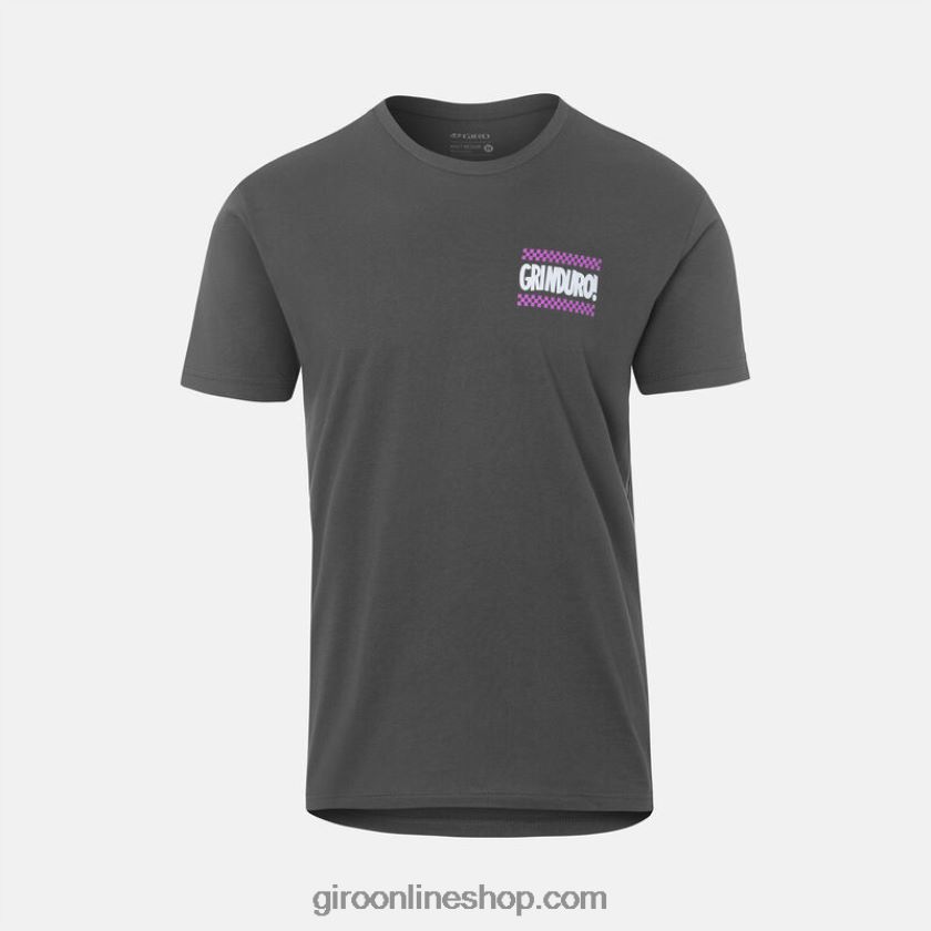 hombres camiseta técnica - manga corta grinduro gris 8NJZ861040 Giro