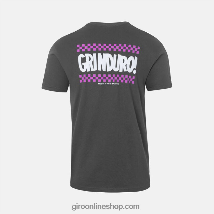 hombres camiseta técnica - manga corta grinduro gris 8NJZ861040 Giro