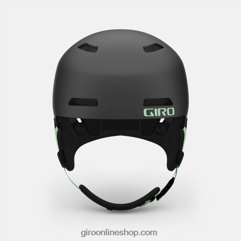 hombres casco de cornisa fuente de montaña dividida en negro mate 8NJZ86374 Giro