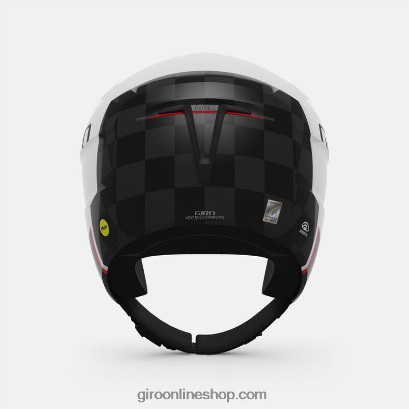 hombres casco esferico avance blanco mate/carbón 8NJZ86979 Giro