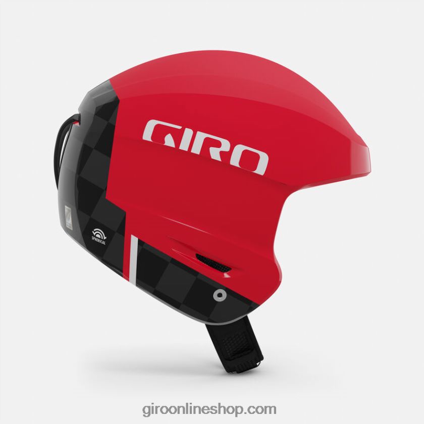 hombres casco esferico avance rojo mate/carbón 8NJZ86978 Giro
