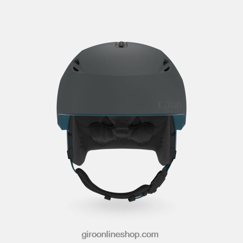 hombres casco esferico rejilla polvo de carbón mate 8NJZ86350 Giro