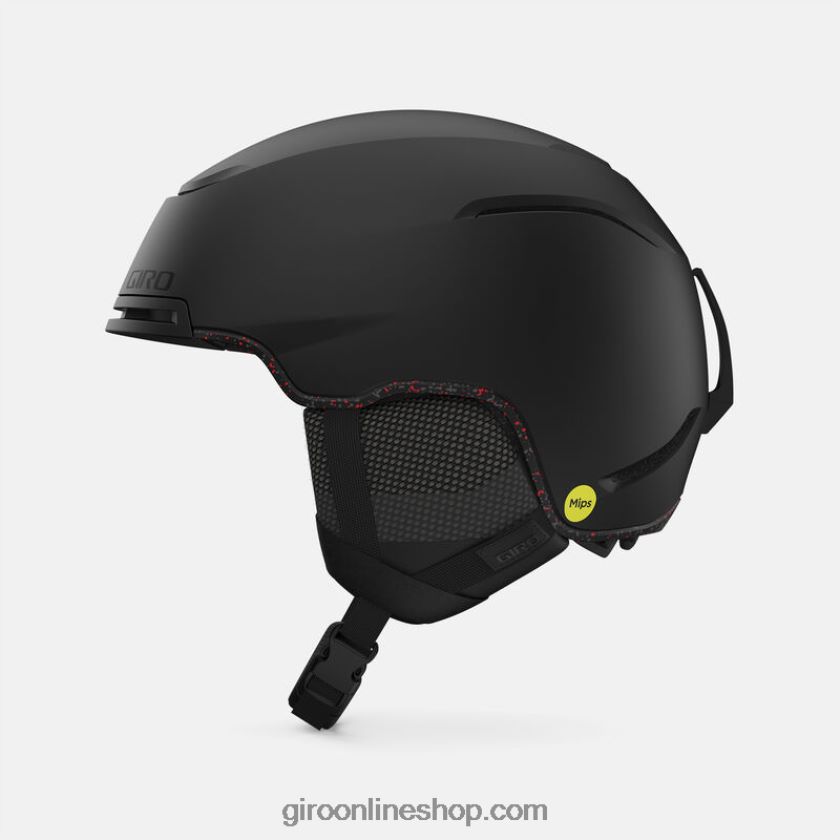 hombres casco jackson mips expedición negro mate 8NJZ86392 Giro