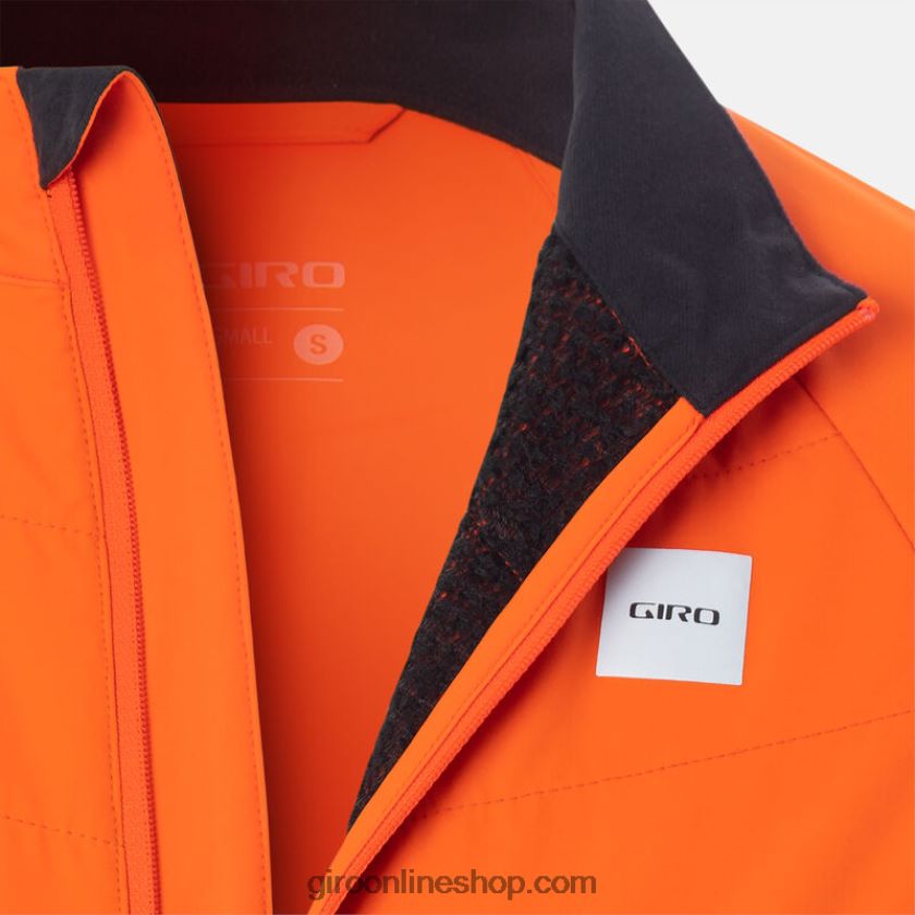 hombres chaleco con aislamiento de cascada bermellón 8NJZ86231 Giro