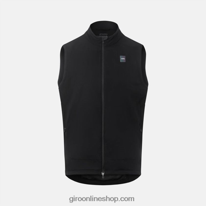 hombres chaleco con aislamiento de cascada negro 8NJZ8614 Giro