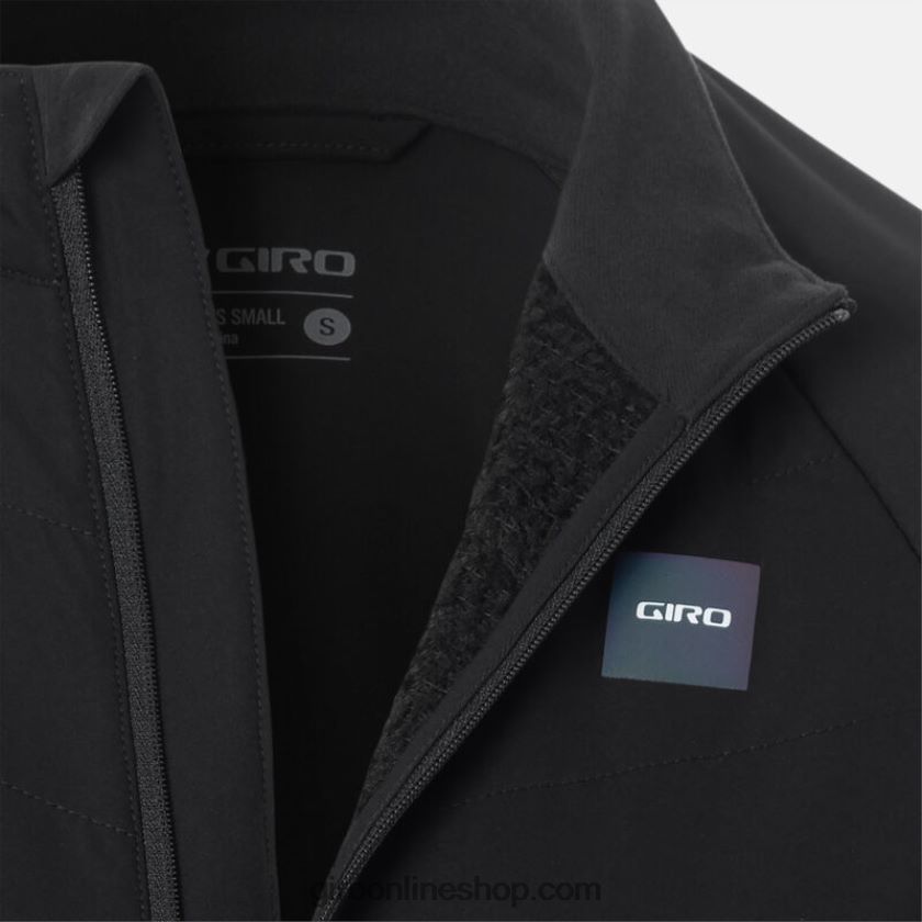 hombres chaleco con aislamiento de cascada negro 8NJZ8614 Giro