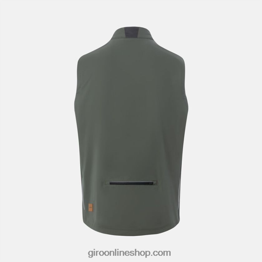 hombres chaleco con aislamiento de cascada rastro de luz verde 8NJZ86230 Giro