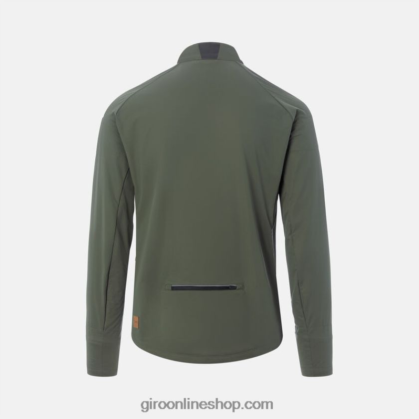 hombres chamarra con aislamiento en cascada rastro de luz verde 8NJZ86213 Giro