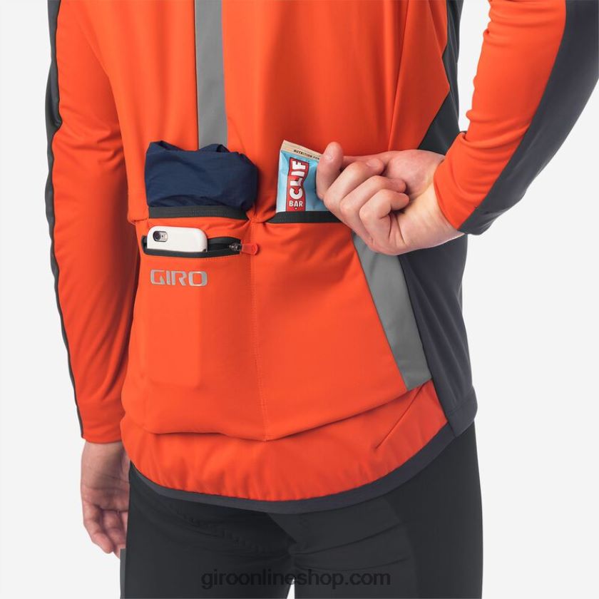 hombres chaqueta chrono pro alpha bermellón 8NJZ86661 Giro