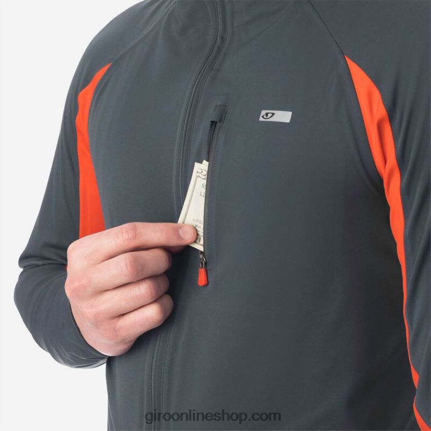 hombres chaqueta crono pro neoshell bermellón 8NJZ86916 Giro