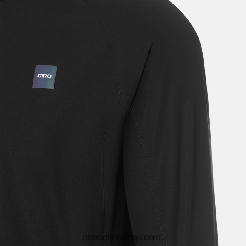 hombres chaqueta estilo cascada negro 8NJZ8615 Giro