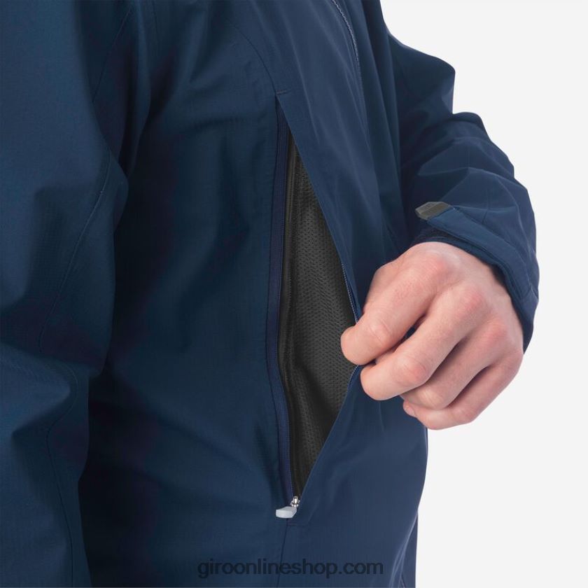 hombres chaqueta havoc h2o azul medianoche 8NJZ861055 Giro