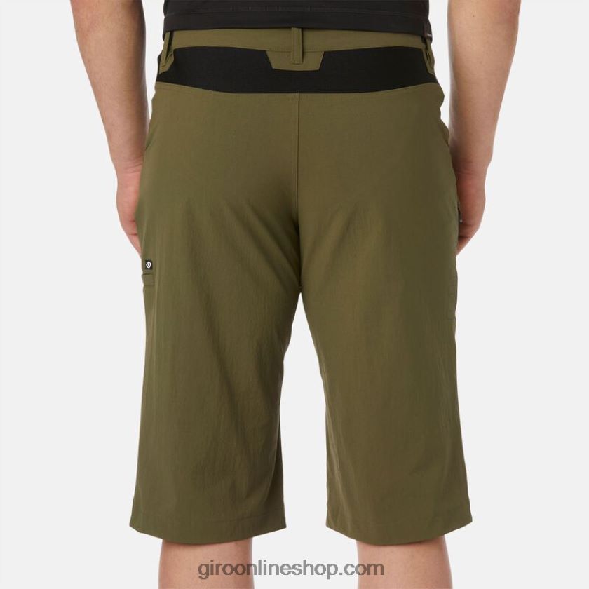 hombres faltante corto aceituna 8NJZ861095 Giro