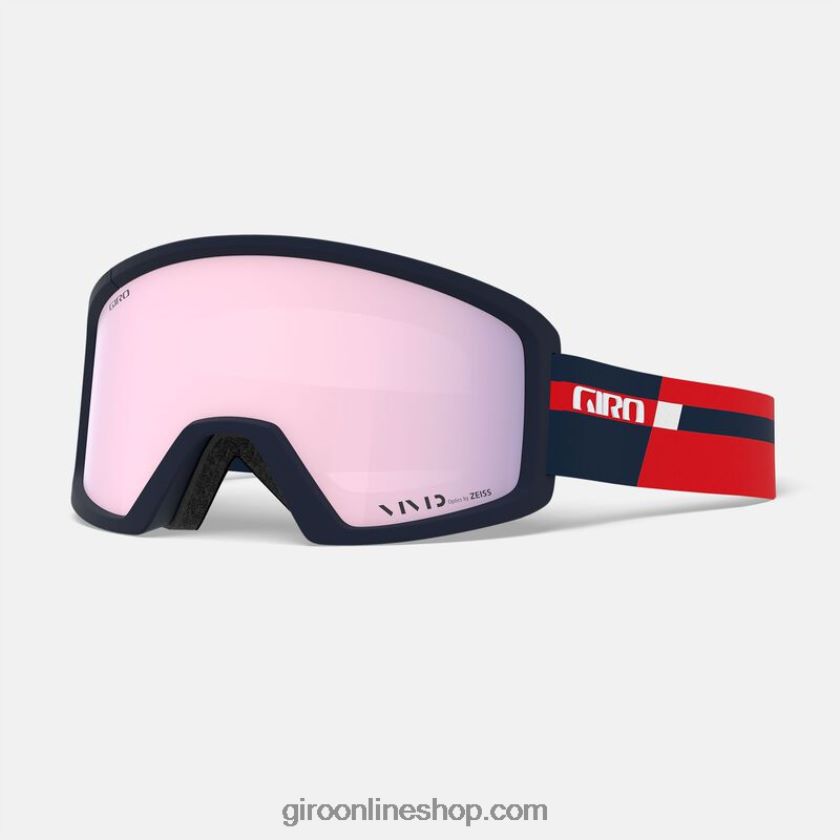 hombres gafas de bloque podio rojo de medianoche 8NJZ861078 Giro