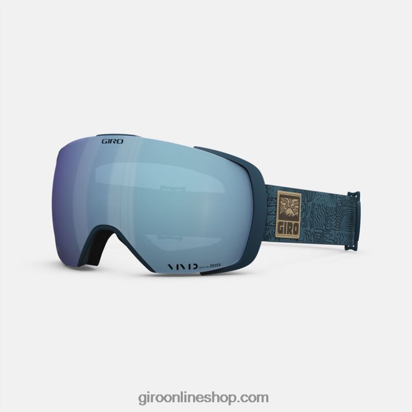 hombres gafas de contacto cuadrícula de aventura azul del puerto 8NJZ86367 Giro