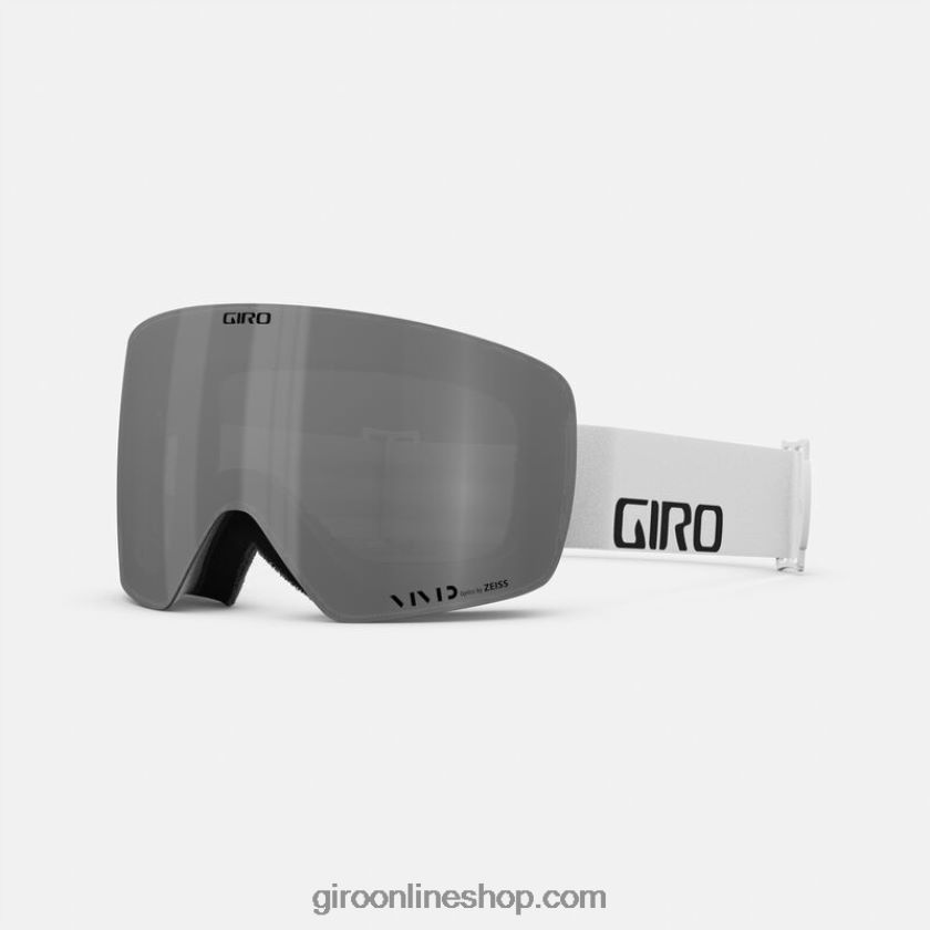 hombres gafas de contorno marca denominativa blanca 8NJZ86331 Giro