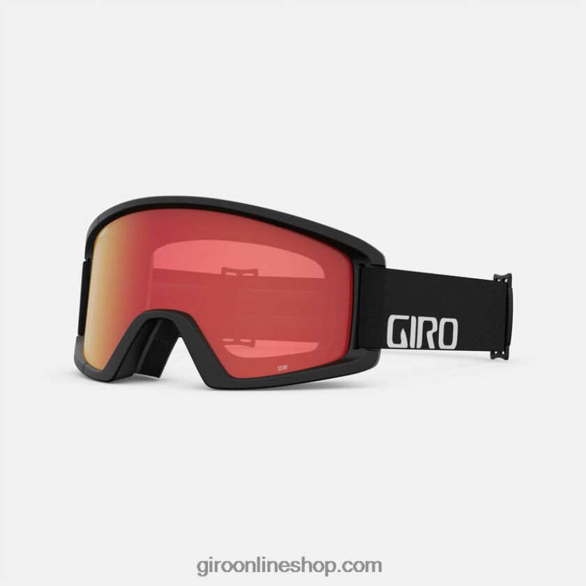 hombres gafas semi marca denominativa negra 8NJZ86453 Giro