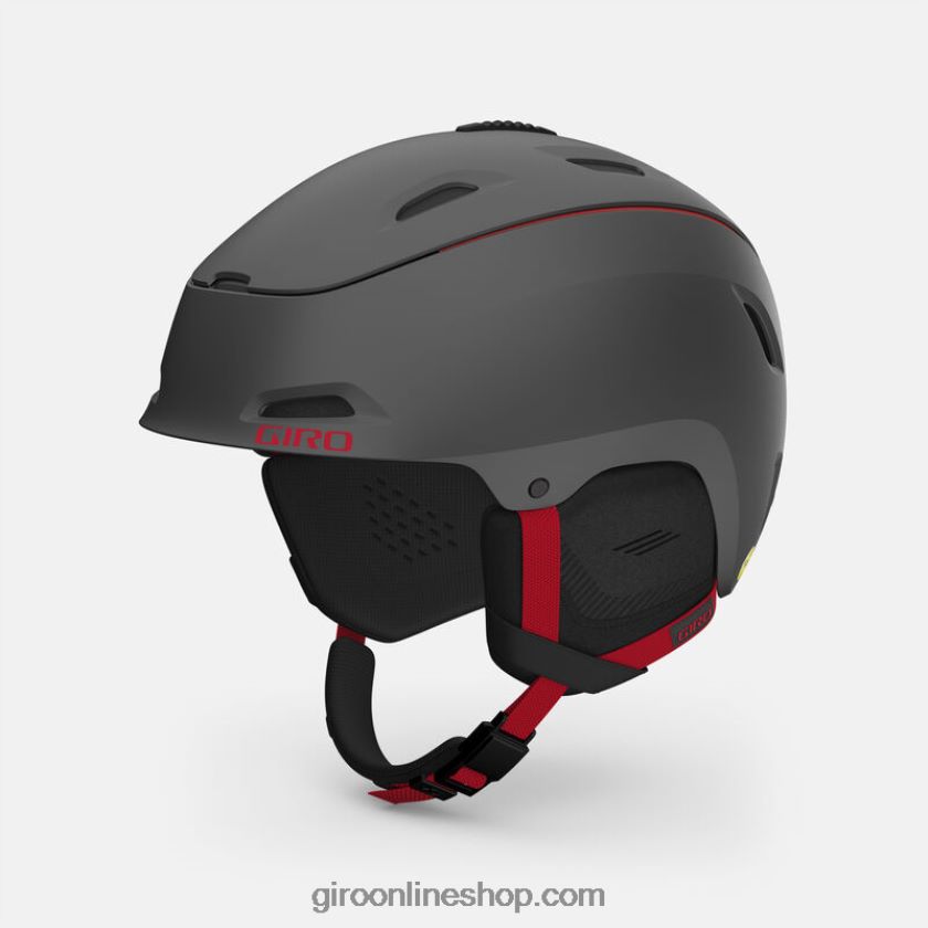 hombres gama mips casco grafito mate/rojo 8NJZ86419 Giro
