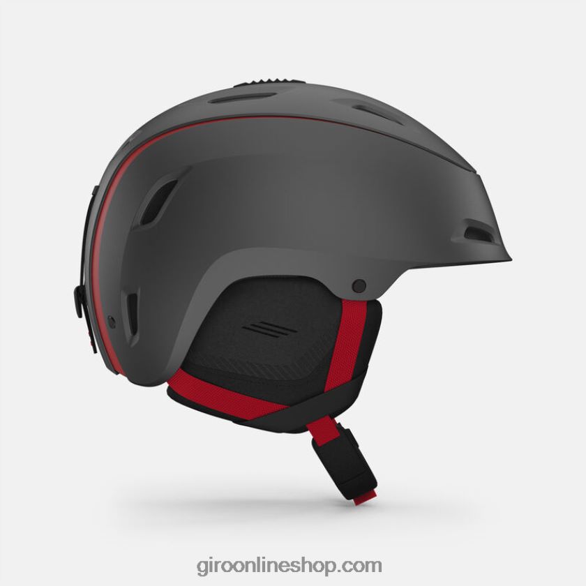 hombres gama mips casco grafito mate/rojo 8NJZ86419 Giro