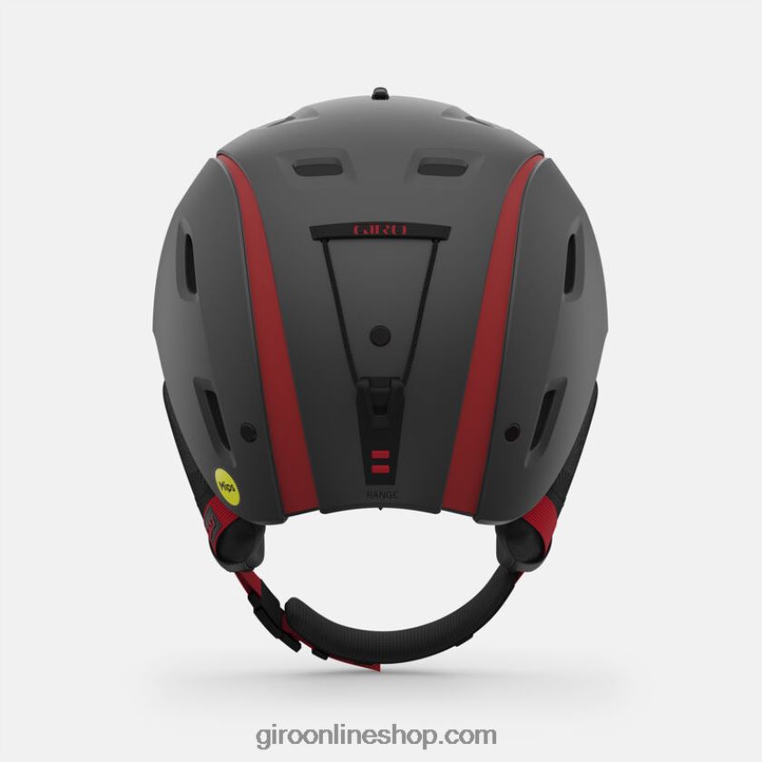 hombres gama mips casco grafito mate/rojo 8NJZ86419 Giro