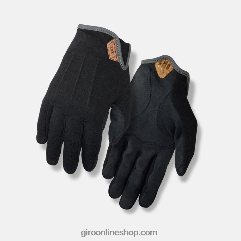 hombres guante de lana negro 8NJZ86182 Giro