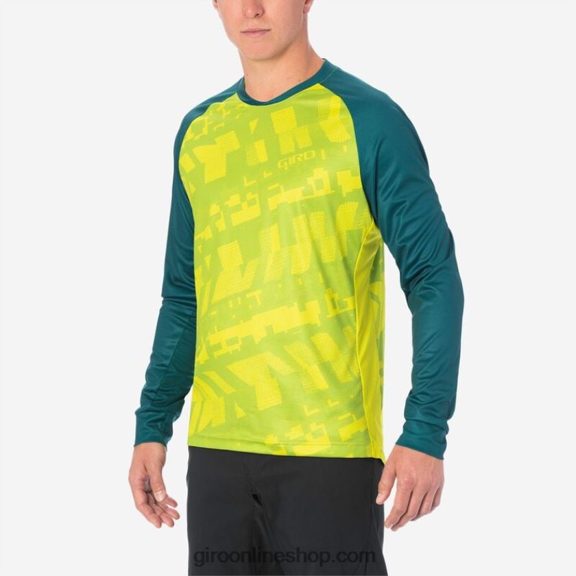 hombres jersey de ls roust fanático del verde limón 8NJZ86736 Giro
