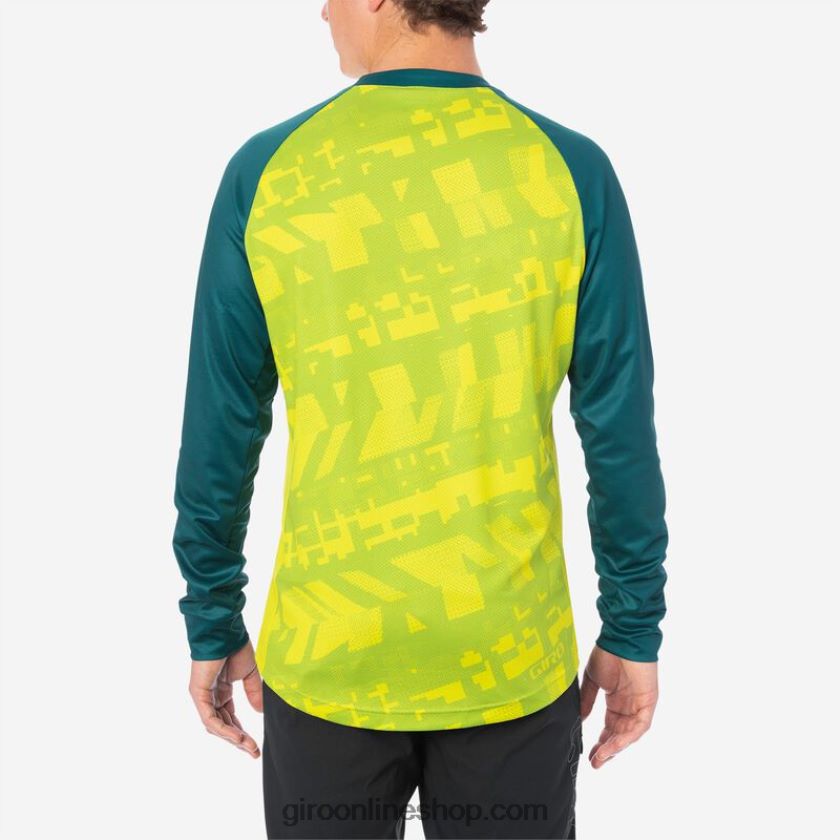 hombres jersey de ls roust fanático del verde limón 8NJZ86736 Giro