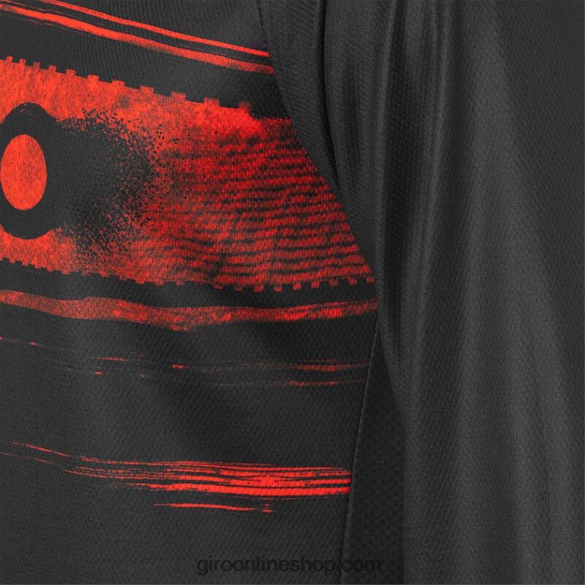 hombres jersey de ls roust negro/rojo hipnótico 8NJZ86735 Giro