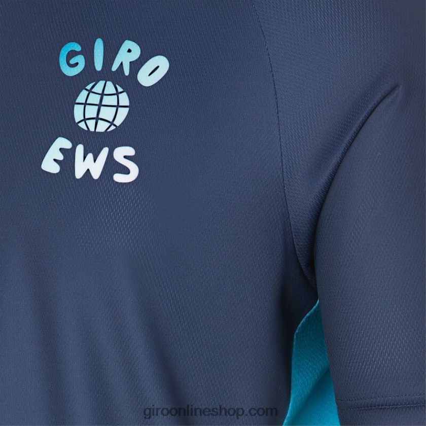 hombres jersey de roust noticias azul medianoche 8NJZ86678 Giro