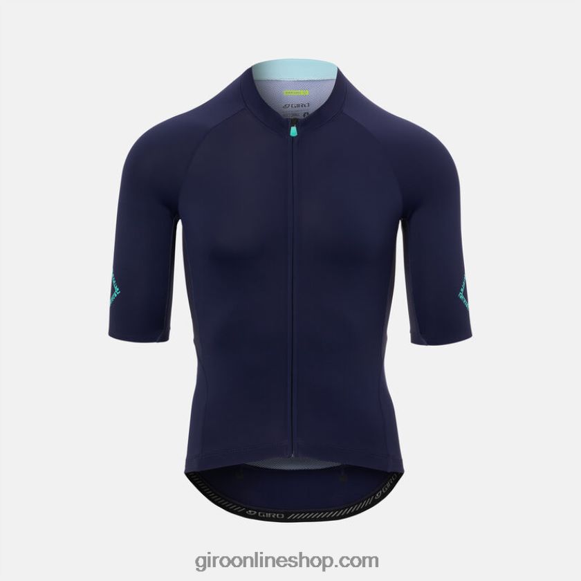 hombres maillot crono elite azul medianoche 8NJZ8642 Giro