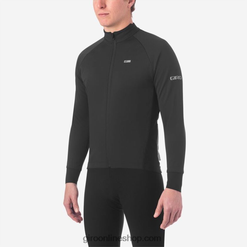 hombres maillot crono pro windbloc negro 8NJZ86147 Giro