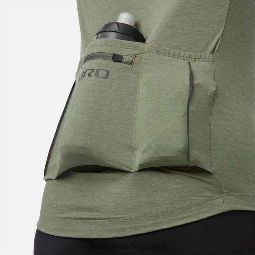 hombres nueva camiseta de carretera brezo de oliva 8NJZ86718 Giro