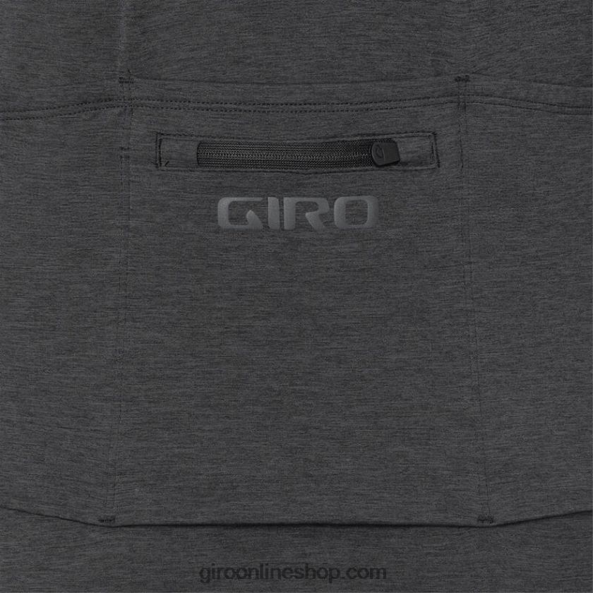 hombres nueva camiseta de carretera ls brezo de carbón 8NJZ8612 Giro