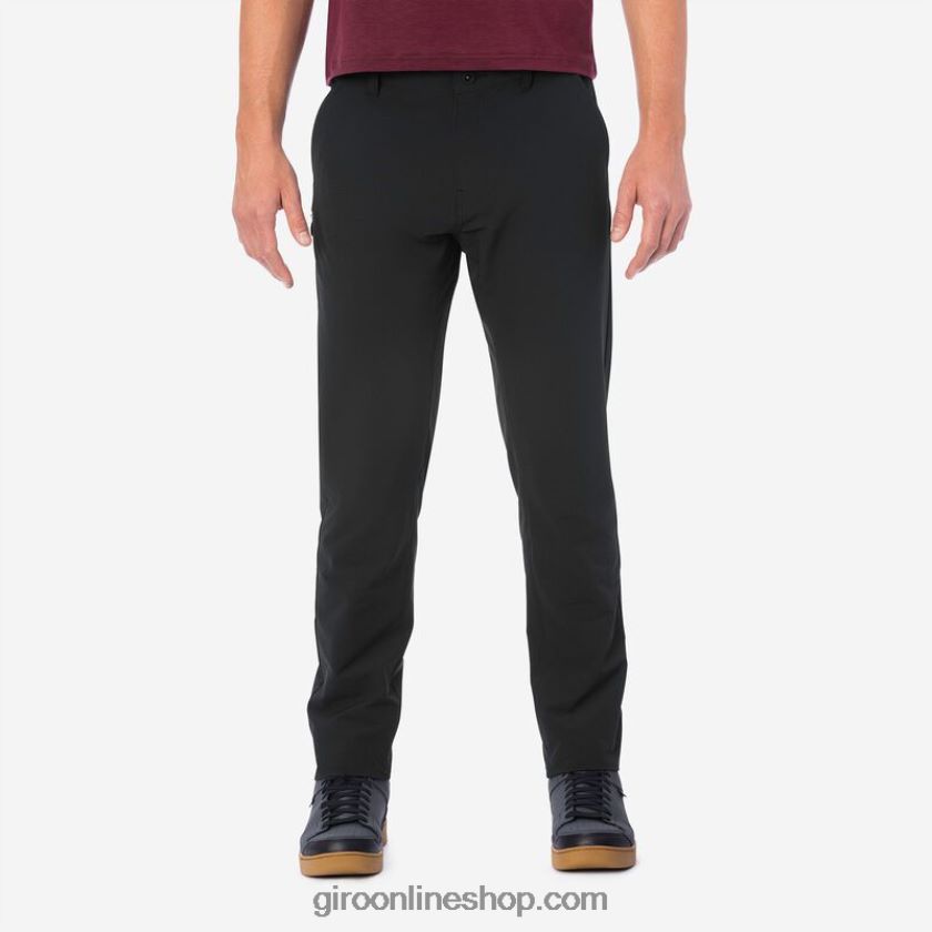 hombres pantalón de aventura negro 8NJZ86136 Giro