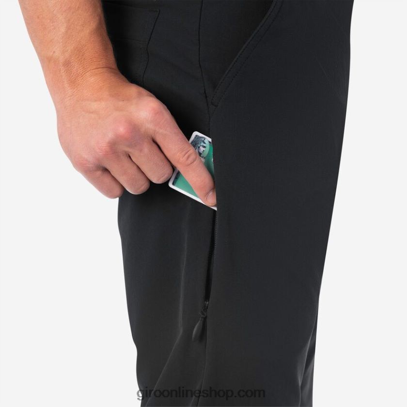 hombres pantalón de aventura negro 8NJZ86136 Giro