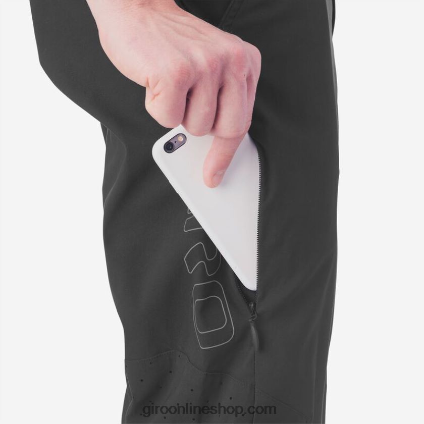 hombres pantalón estragos negro 8NJZ86135 Giro