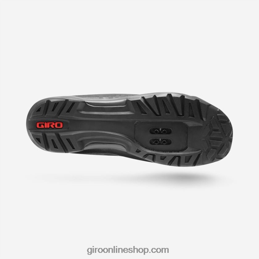 hombres zapato con cierre de ventana sombra negra/oscura 8NJZ8669 Giro