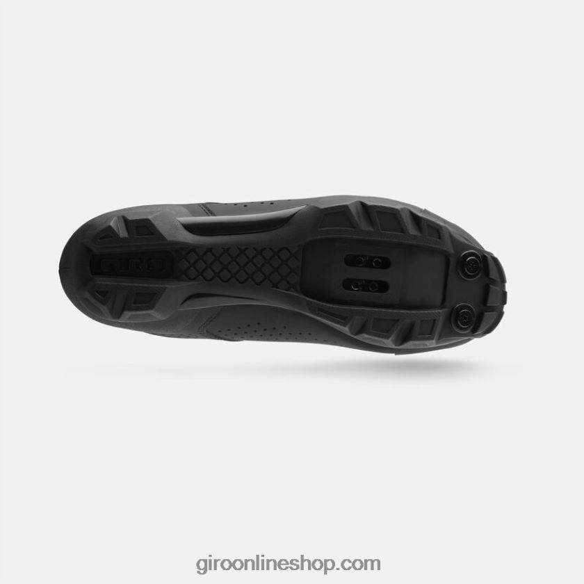 hombres zapato de cordones corsario negro 8NJZ8671 Giro