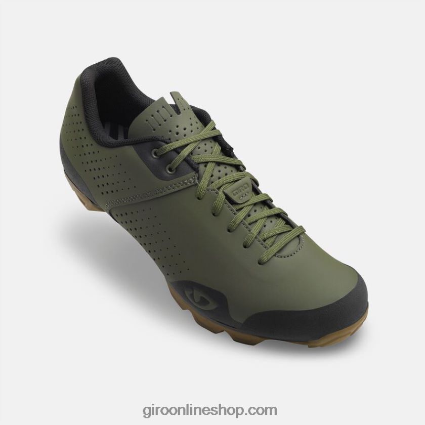 hombres zapato de cordones corsario oliva/chicle 8NJZ86499 Giro