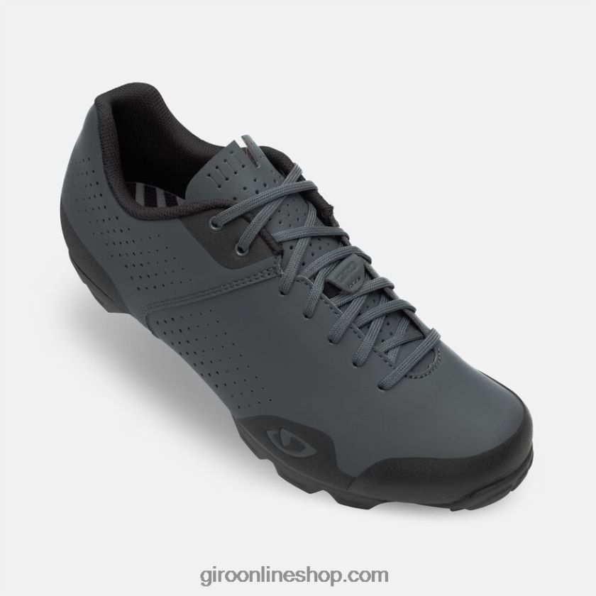 hombres zapato de cordones corsario portaro gris 8NJZ86500 Giro