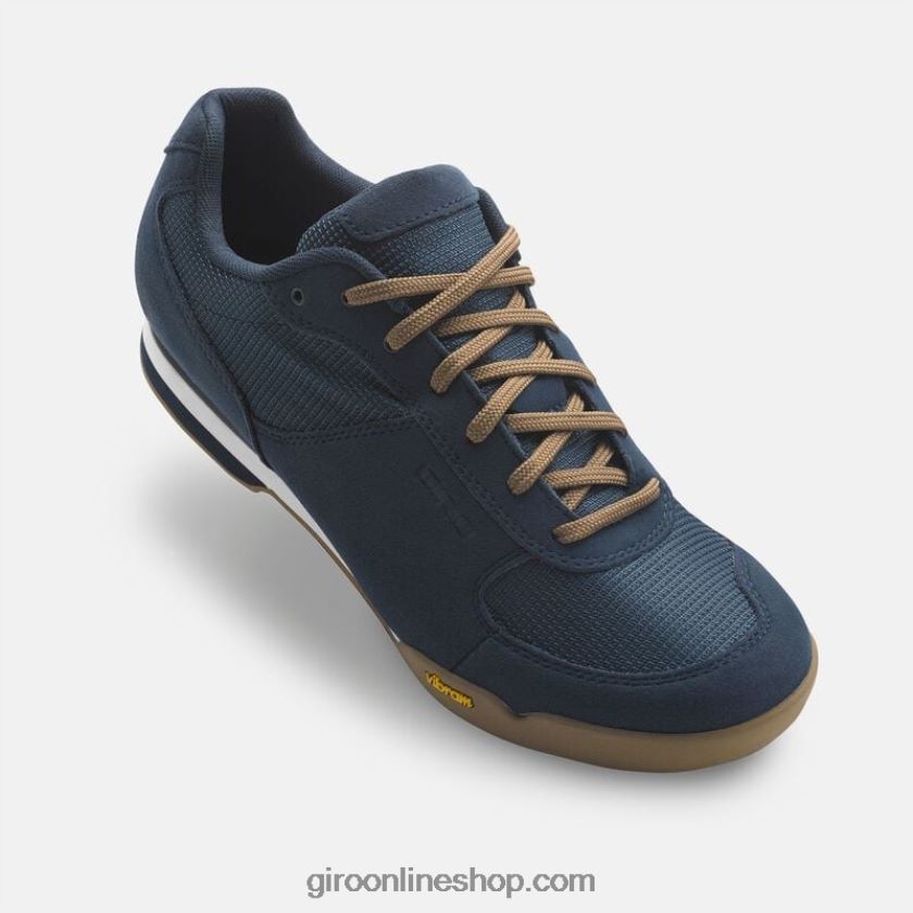 hombres zapato rumble vr vestido azul/goma 8NJZ86754 Giro