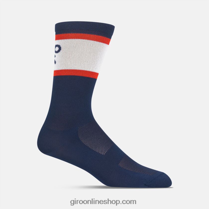 unisexo calcetín comp racer de talle alto medianoche retro 8NJZ86796 Giro