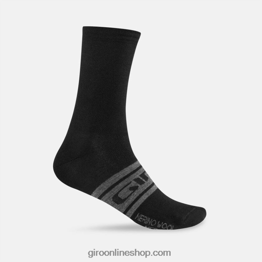 unisexo calcetín de lana merino de temporada negro/carbón 8NJZ86901 Giro