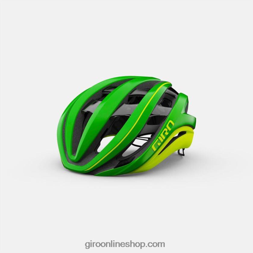 unisexo casco esférico de éter verde ano mate/amarillo reflejo 8NJZ86265 Giro