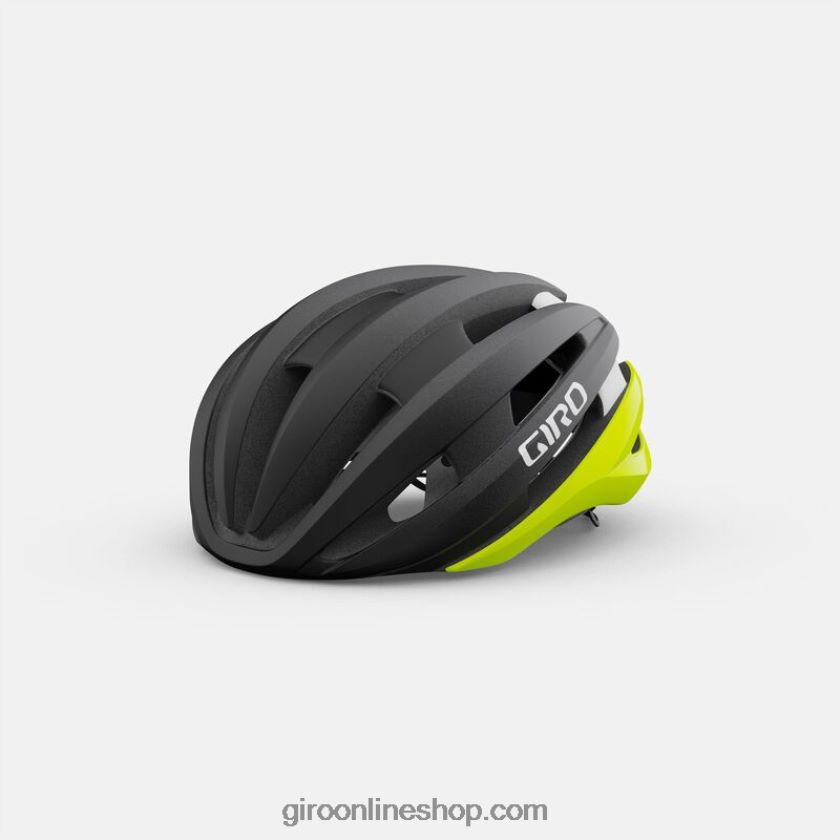 unisexo casco synthe mips ii negro mate/amarillo resaltado 8NJZ86481 Giro